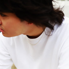 画像をギャラリービューアに読み込む, F.H. シルバーネックレス(ロープチェーン 1.9mm):#N021-45cm