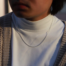 画像をギャラリービューアに読み込む, 【人気No.1ネックレス】F.H. シルバーネックレス(ロープチェーン 1.9mm):#N021-50cm