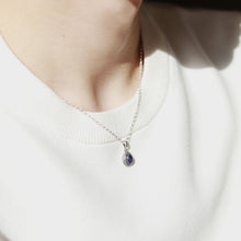 画像をギャラリービューアに読み込む, F.H. シルバーネックレス(ラピスラズリ ペンダンド):#N040-LL-50cm