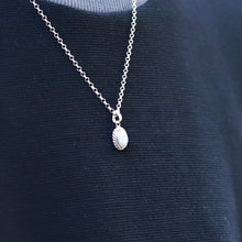 画像をギャラリービューアに読み込む, F.H. シルバーネックレス(ブルームーンストーン ペンダンド):#N040-BMS-50cm