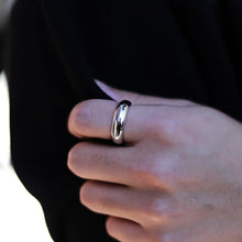 画像をギャラリービューアに読み込む, 【ありそうでないこのボリューム感】F.H. シルバーリング(甲丸リング):#R034