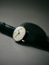 画像をギャラリービューアに読み込む, 【正規取扱店】sazare : SK02 / SS SILVER MIRROR FINISH / WHITE DIAL / BLACK CORDOVAN LEATHER