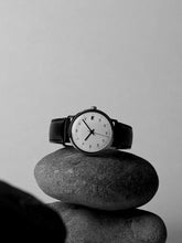 画像をギャラリービューアに読み込む, 【正規取扱店】sazare : SK02 / SS SILVER MIRROR FINISH / WHITE DIAL / BLACK CORDOVAN LEATHER