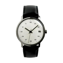 画像をギャラリービューアに読み込む, 【正規取扱店】sazare : SK02 / SS SILVER MIRROR FINISH / WHITE DIAL / BLACK CORDOVAN LEATHER