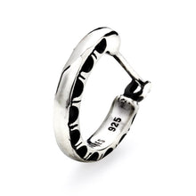 画像をギャラリービューアに読み込む, 【正規取扱店】Leathers and Treasures: Half engraving hoop Earring