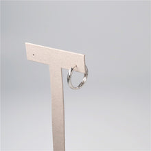 画像をギャラリービューアに読み込む, F.H. シルバーピアス(フープ 17mm):#E022