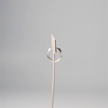 画像をギャラリービューアに読み込む, F.H. シルバーピアス(フープ 13mm):#E021