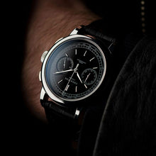 画像をギャラリービューアに読み込む, 【正規取扱店】 CORNICHE:Heritage Chronograph Steel with Black dial