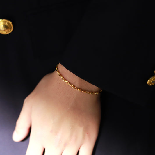 当店メンズ人気No.1ブレスレットから待望のゴールドコーティング！