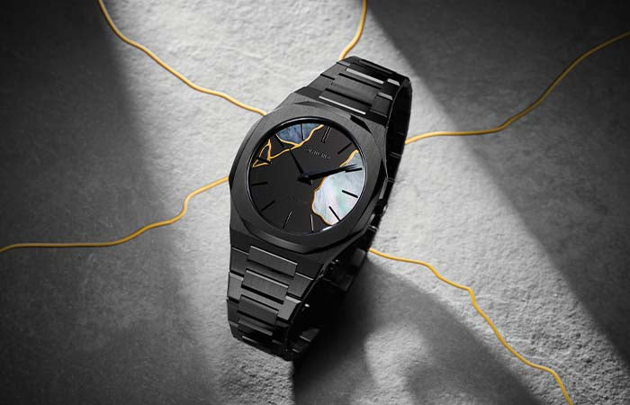 「D1 MILANO」日本の伝統工芸にインスパイアされた限定腕時計「金継(きんつぎ)」