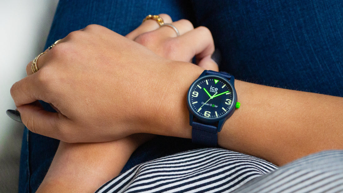 アイスウォッチから環境に配慮した新素材ソーラー腕時計