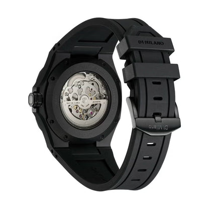 【自動巻き捥時計】D1 MILANO 【正規取扱店】ディーワンミラノ 腕時計 : スケルトン ジェットブラック