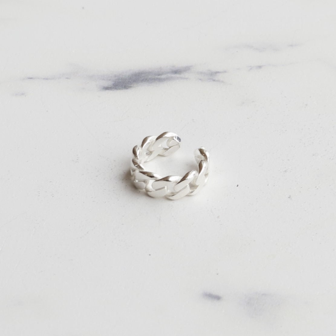 F.H. シルバーイヤーカフ：#EC012