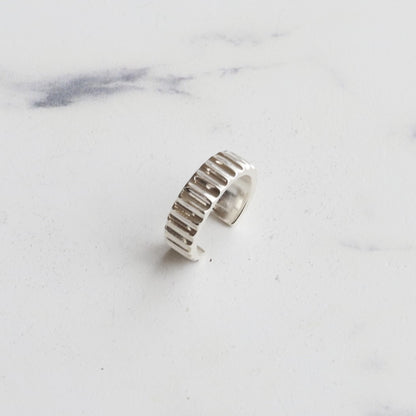 F.H. シルバーイヤーカフ：#EC013