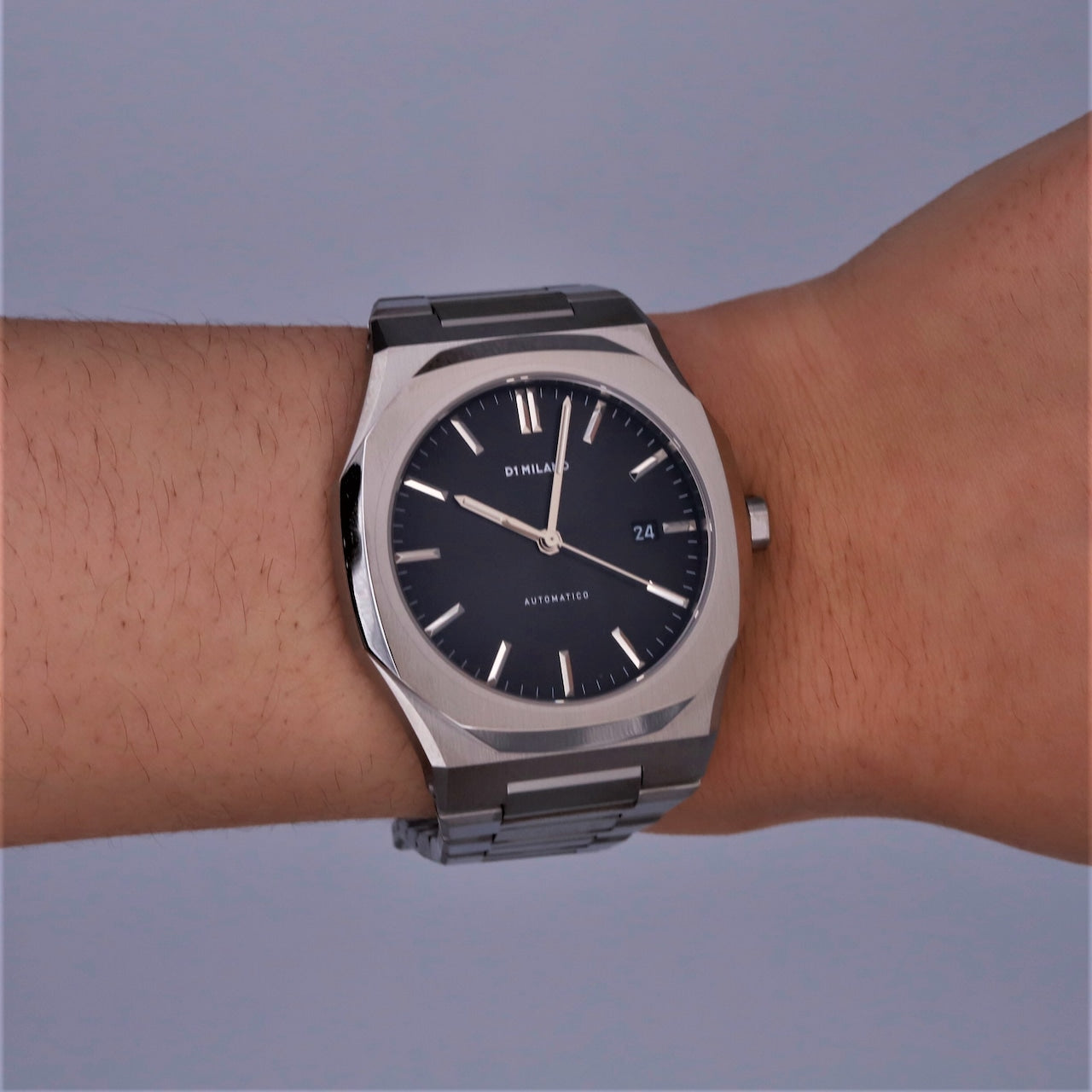 【取り寄せ商品：納期約2週間】【オートマチック（自動巻き）】D1 MILANO【正規取扱店】ディーワンミラノ 腕時計 : オートマティコ ブラック