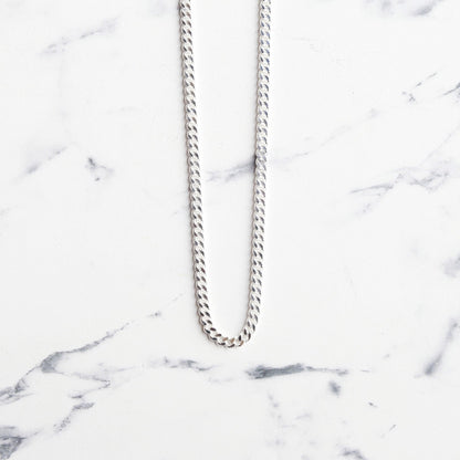 【長めに着けたい方に】F.H. シルバーネックレス（喜平チェーン 2.6mm）：#N024-60cm