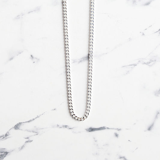 【長めに着けたい方に】F.H. シルバーネックレス（喜平チェーン 2.6mm）：#N024-60cm