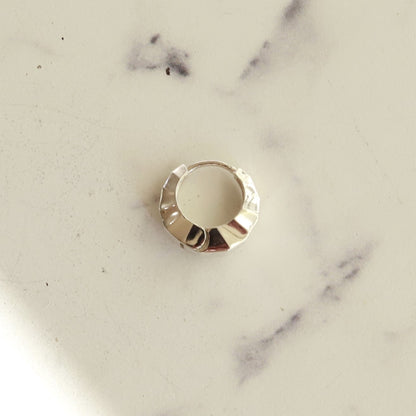 F.H. シルバーピアス（ムーンピアス）：#E061SV