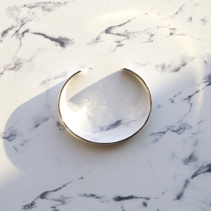 F.H. シルバーバングル（平打ち 7mm）：#BG006