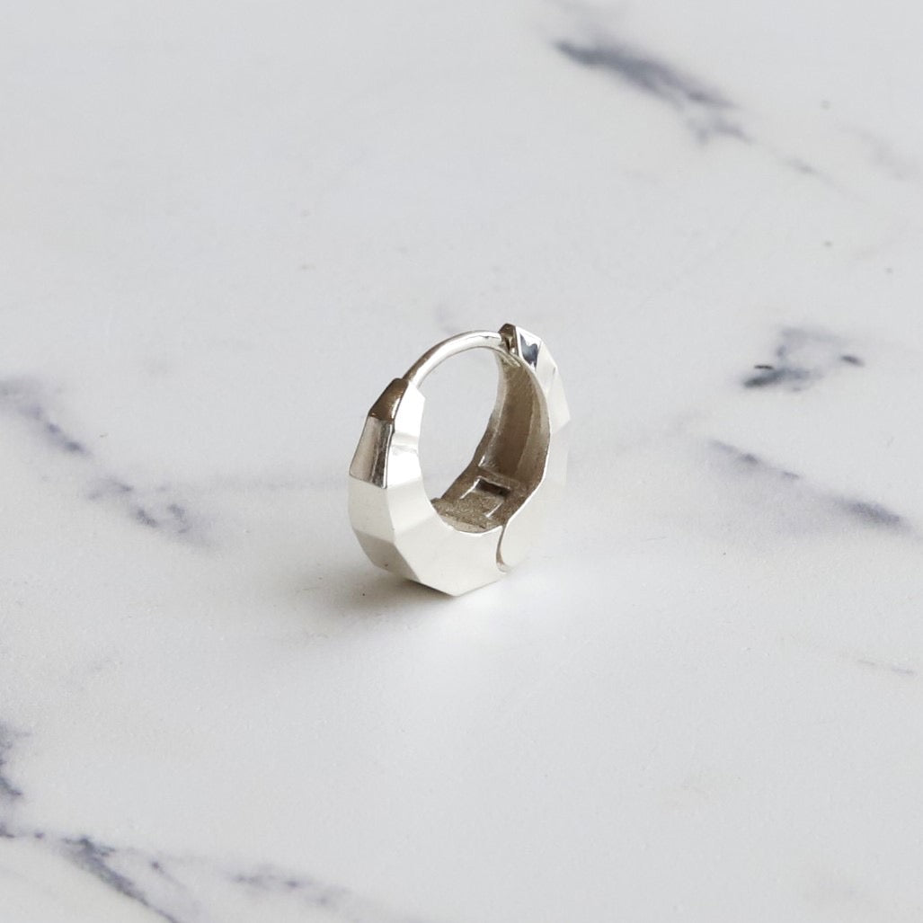 F.H. シルバーピアス（ムーンピアス）：#E061SV