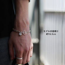 画像をギャラリービューアに読み込む, F.H. シルバーブレスレット（Uリンクチェーン 3mm）：#B009-19cm
