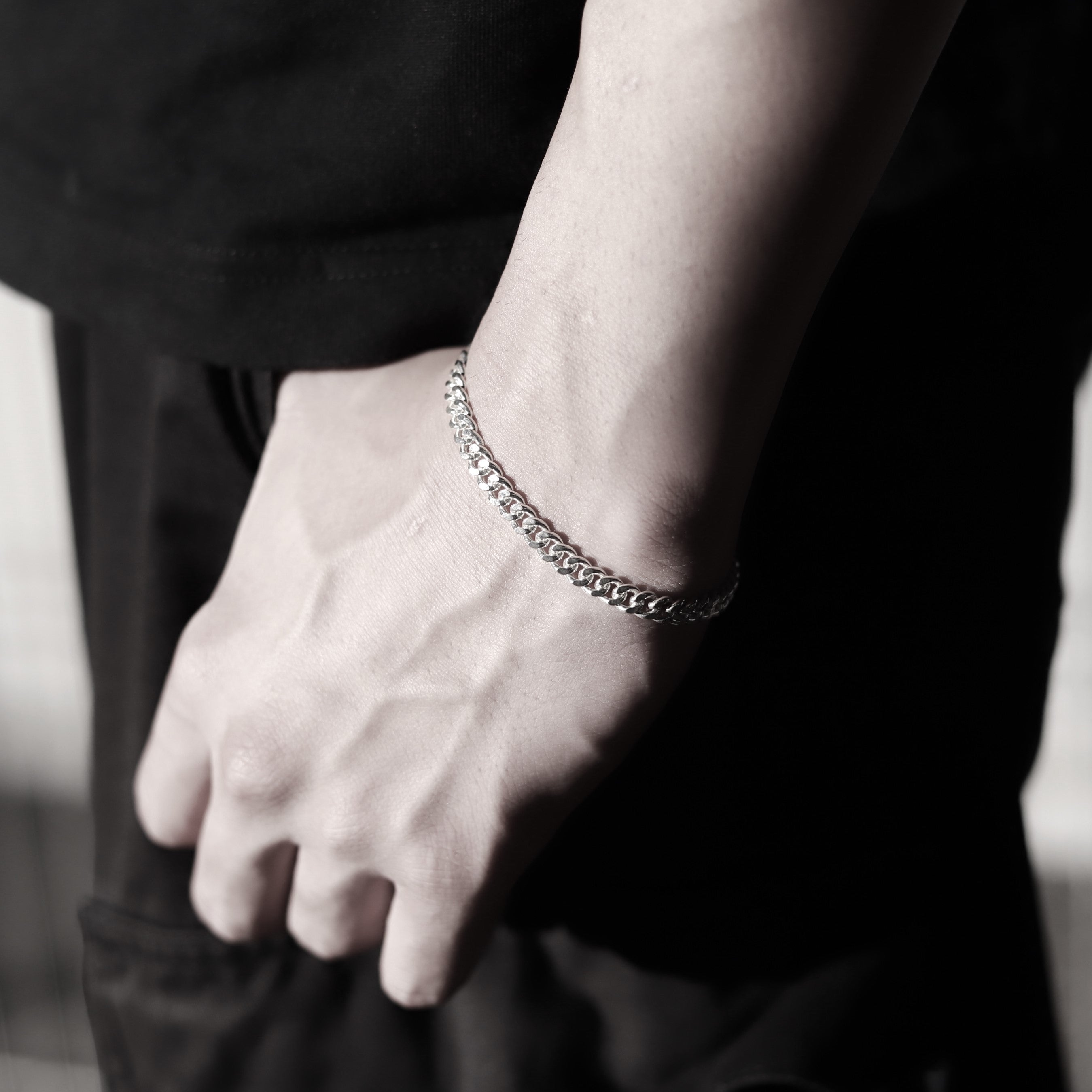 『人気』F.Hブレスレット 当店メンズ人気No.1ブレスレット】F.H. シルバーブレスレット