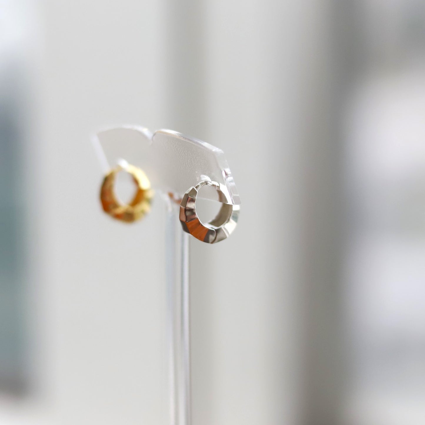 F.H. シルバーピアス（ムーンピアス）：#E061SV