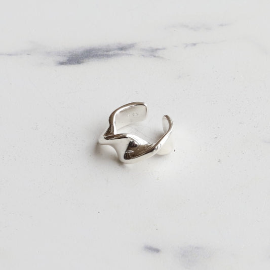 F.H. シルバーイヤーカフ：#EC014