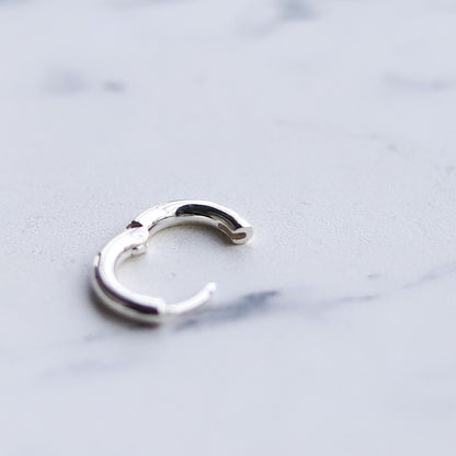 【シンプルを極めたフープピアス】F.H. シルバーピアス（フープ 13mm）：#E072