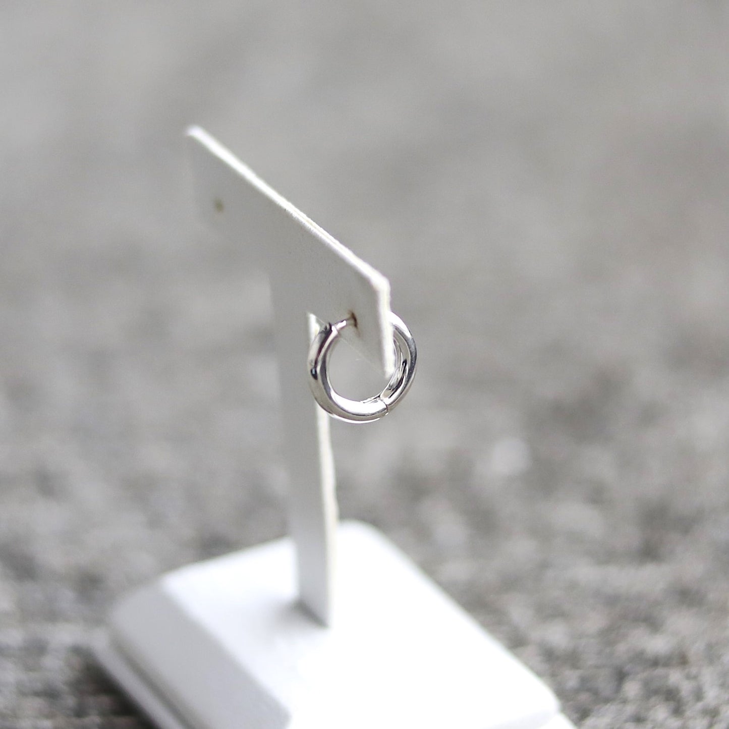 【シンプルを極めたフープピアス】F.H. シルバーピアス（フープ 13mm）：#E072