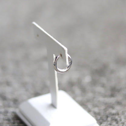 【シンプルを極めたフープピアス】F.H. シルバーピアス（フープ 13mm）：#E072