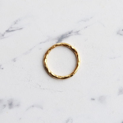 F.H. シルバーリング（叩きリング ゴールドコーティング）：#R030GP