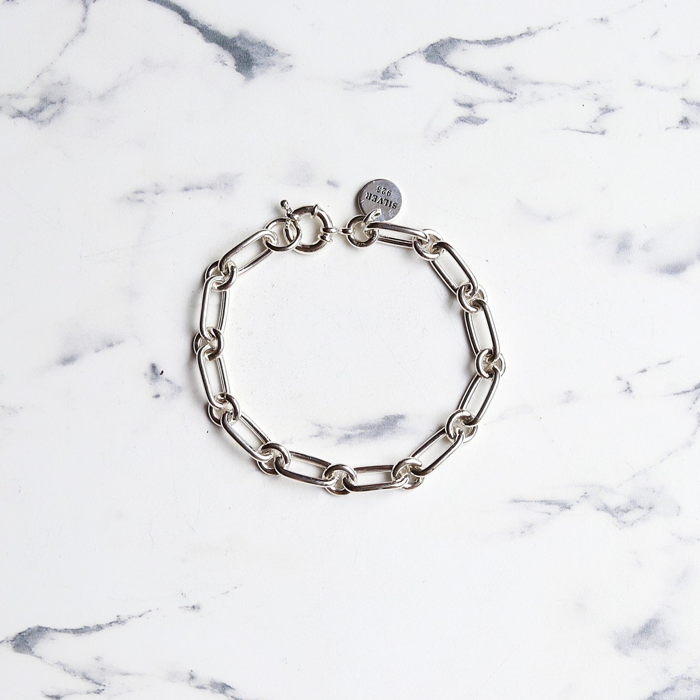 F.H. シルバーブレスレット（フロートロックブレスレット）：#B041-18cm