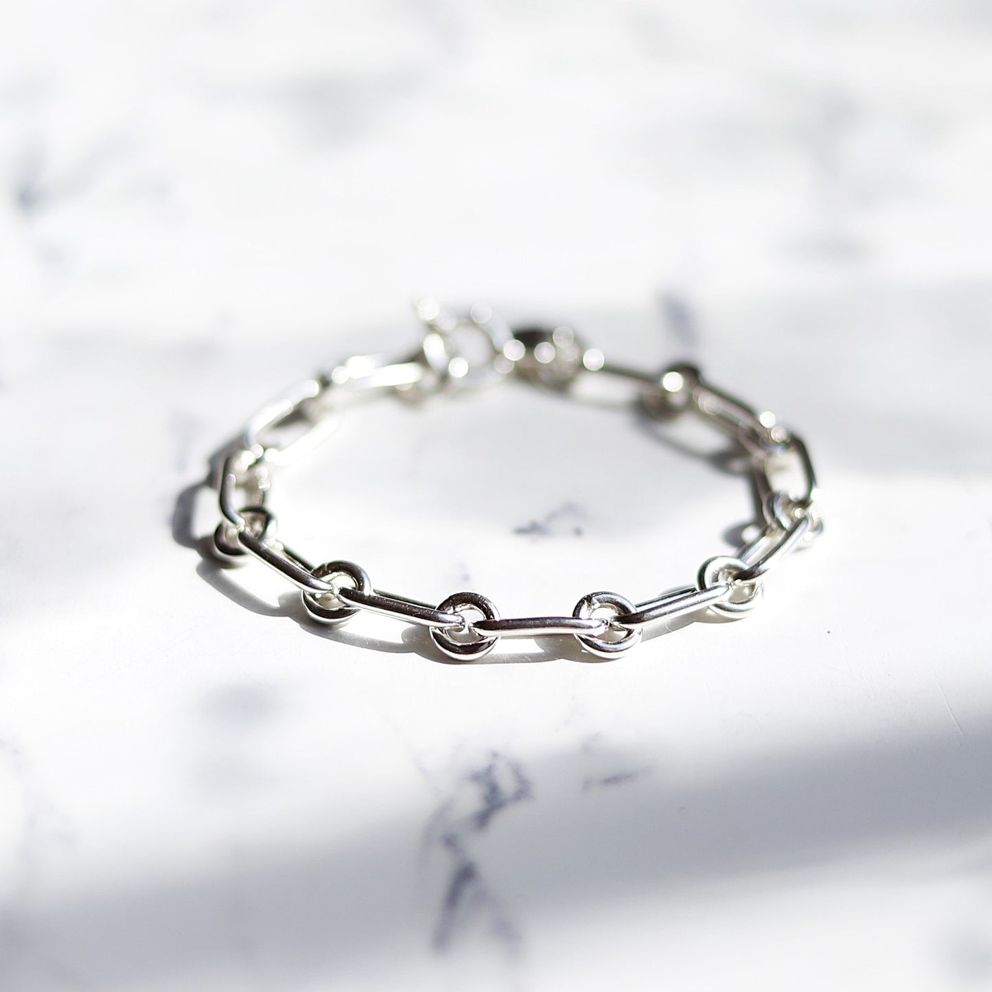 F.H. シルバーブレスレット（フロートロックブレスレット）：#B041-18cm