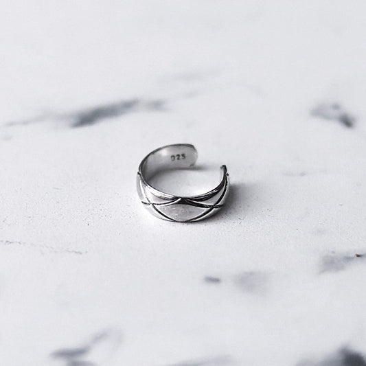 F.H. シルバーイヤーカフ：#EC016