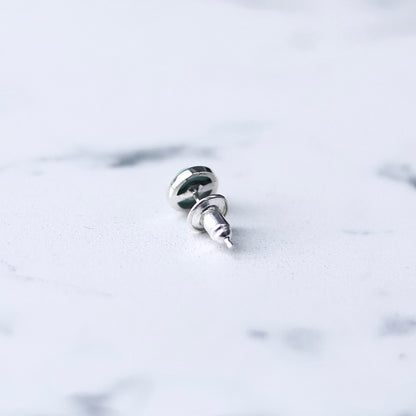 F.H. シルバーピアス（天然石ターコイズ）：#E065TQ