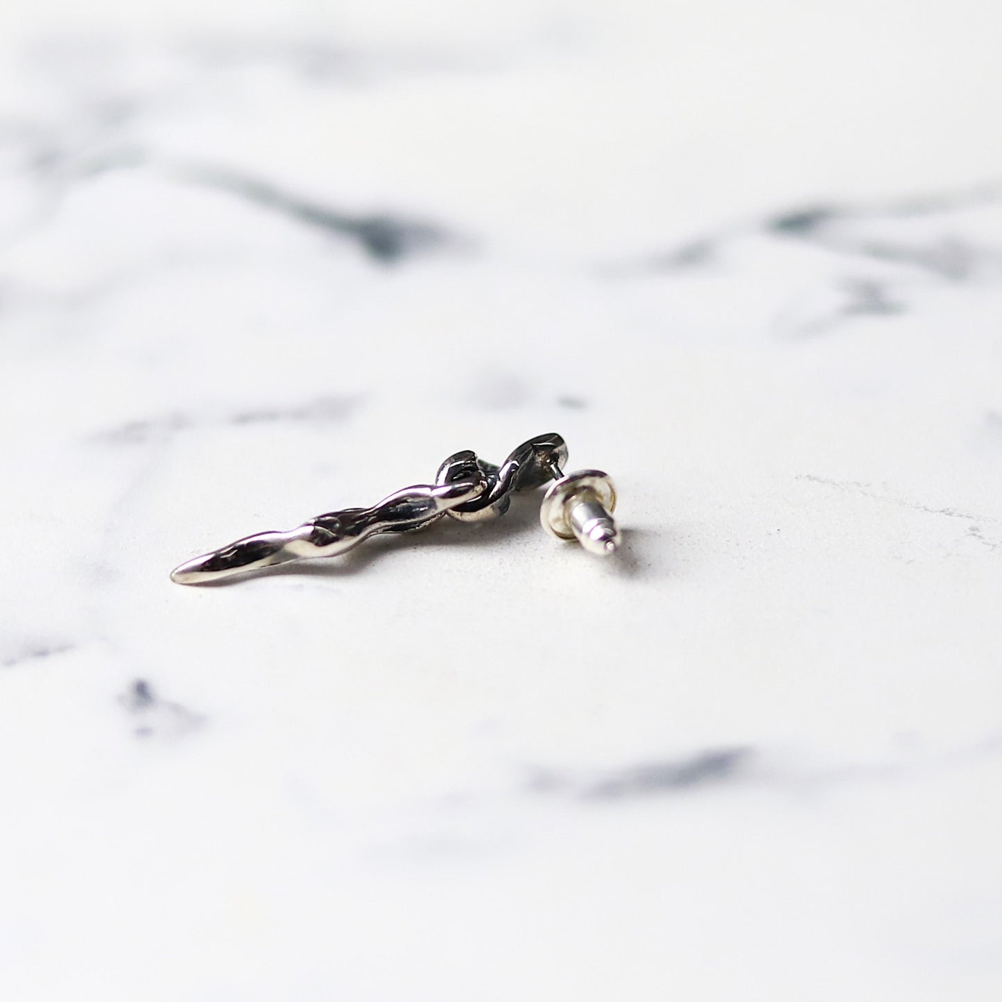 F.H. シルバーピアス（ワンドピアス）：#E067