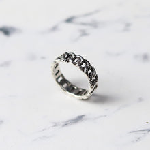 画像をギャラリービューアに読み込む, F.H. シルバーリング（クルーラーリング）：#R036
