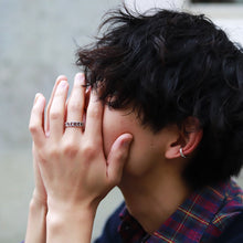 画像をギャラリービューアに読み込む, F.H. シルバーリング（クルーラーリング）：#R036
