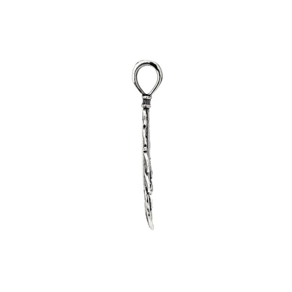 【オーダー商品：納期約3ヶ月】 【正規取扱店】Leathers and Treasures： Scroll Feather Charm