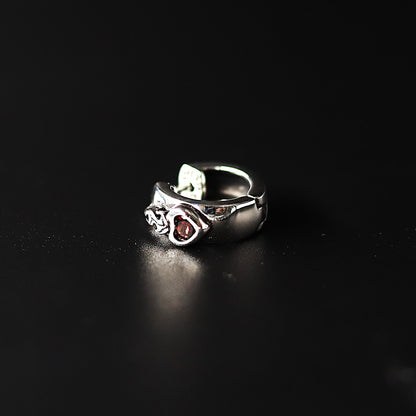 【オーダー商品：納期約3ヶ月】【正規取扱店】Leathers and Treasures：Sacred heart w/garnet