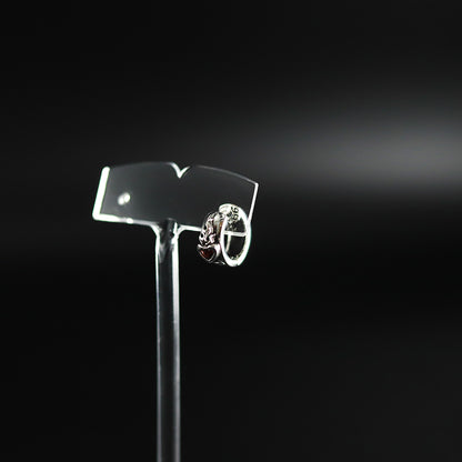 【オーダー商品：納期約3ヶ月】【正規取扱店】Leathers and Treasures：Sacred heart w/garnet