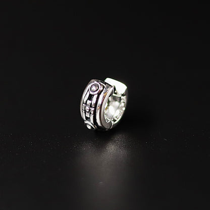 【正規取扱店】Leathers and Treasures：Cross&Ball Earring