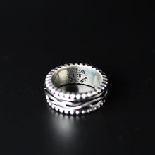 画像をギャラリービューアに読み込む, 【正規取扱店】Leathers and Treasures：ナロービーデッドエッジリボルビングリング w/フレームベルト
