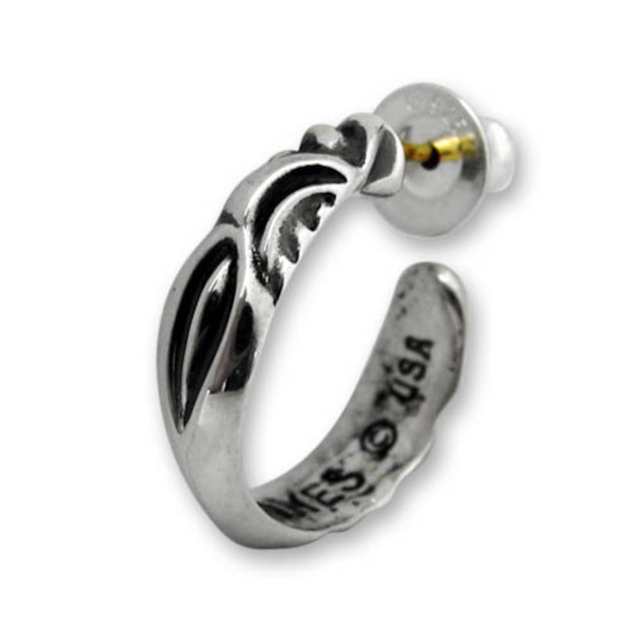 【オーダー商品：納期約4ヶ月】LONE ONES【正規取扱店】ロンワンズ：レイヴンフープピアス