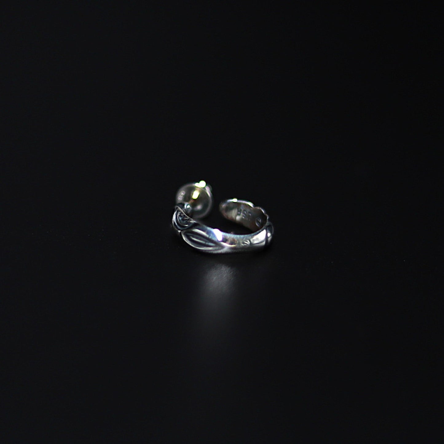 【オーダー商品：納期約4ヶ月】LONE ONES【正規取扱店】ロンワンズ：レイヴンフープピアス