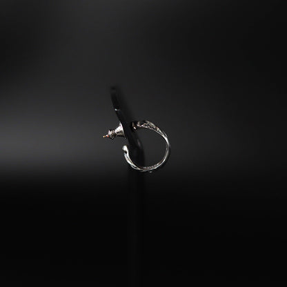 【オーダー商品：納期約4ヶ月】LONE ONES【正規取扱店】ロンワンズ：レイヴンフープピアス