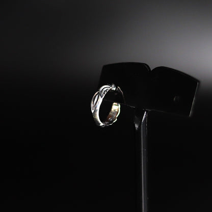 【オーダー商品：納期約4ヶ月】LONE ONES【正規取扱店】ロンワンズ：レイヴンフープピアス