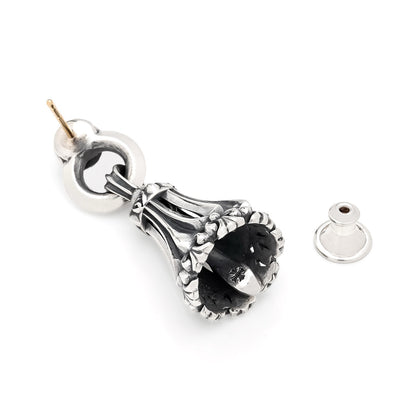 【オーダー商品：納期約4ヶ月～】LONE ONES【正規取扱店】： Chrome Bell Earring XS Single