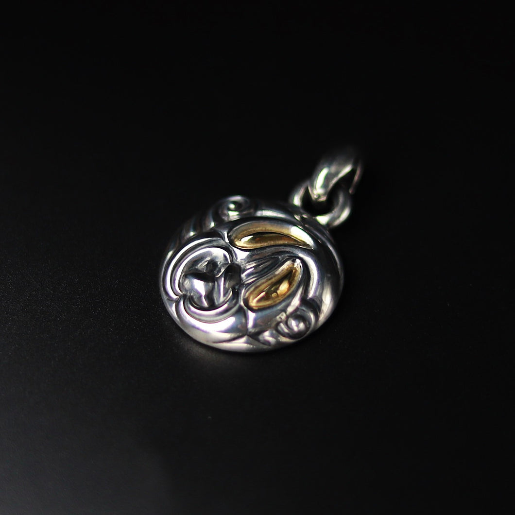 LONE ONES【正規取扱店】ロンワンズ： ネストペンダント L w/K18イエローゴールドアイズ